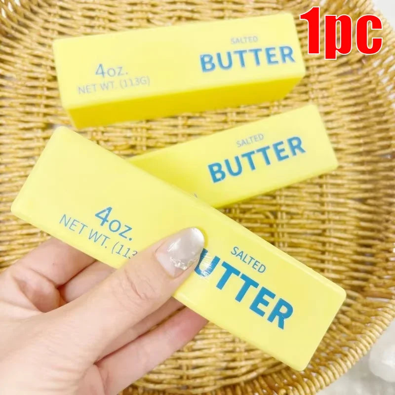 Butter Squishy, Squeeze Toys, Squishy Butter, Realistic Butter Stick Soft Squeeze Toys